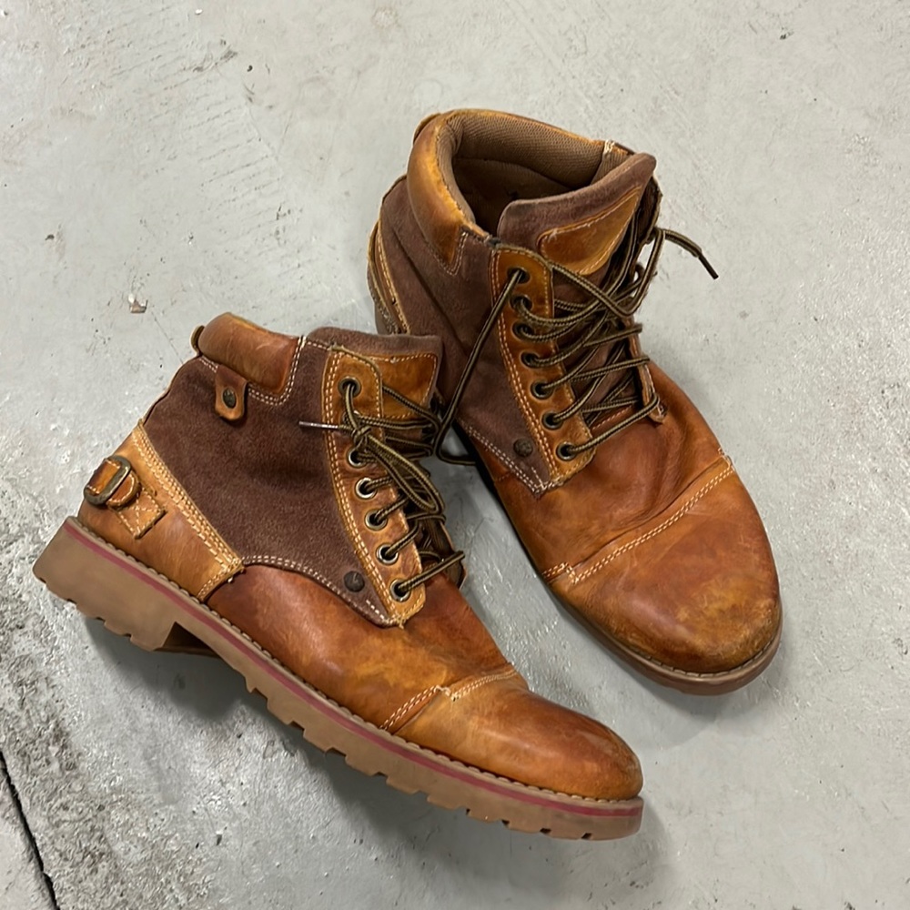 Steve Madden Men’s Leather Boots - Sz 9